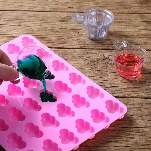 40ml Disposable Plastic Resin Mixing Cups, 150 Pieces 40ml Small Paint Cup Clear Disposable Plastic Measuring Cups for Mixing Paint, Stain, Epoxy, DIY Resin Crafts in Saudi Arabia
