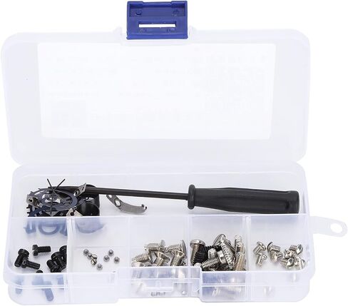 Sewing Machine Screw Kit, Stainless Steel Iron Materials, Shuttle Shrapnel Needle Plate Fixing Accessories, Industrial Sewing Machines in Saudi Arabia