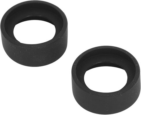 BAFOVY 2PCS Eyepiece Eyeshields, Stereo Microscope Eyepiece Eyeshields Rubber Flat Angle Eyepiece Guard for 4042mm Interface in Saudi Arabia