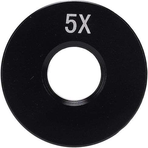 CUIFATI 5X Microscope Eyepiece, 23.2mm Interface Ocular Lens with 11.5 Field of View, for Standard Microscopes in Research and Education in Saudi Arabia