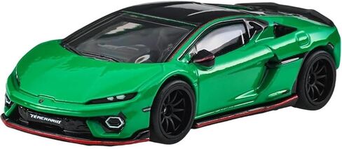 Hot Wheels JBL09 Boulevard Lamborghini Temerario Ride On Toy Mini Car Ages 3+ Green in Saudi Arabia