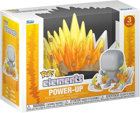فانكو بوب! العناصر: Power-Up - مجسم من الفينيل قابل للتجميع - فكرة هدية - بضائع رسمية - ألعاب للأطفال والكبار - مجسم نموذجي لهواة التجميع in Kuwait