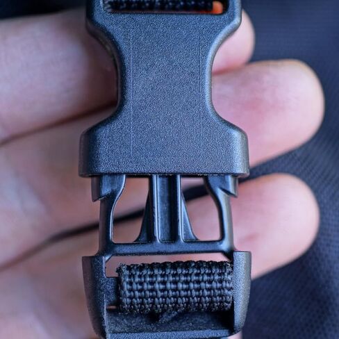Lurrose 2pcs Side Release Buckles: Quick Release Buckle - Backpack Strap Clip for Nylon Webbing Straps Backpack Belt Dog Collars for Outdoor Gear in Saudi Arabia