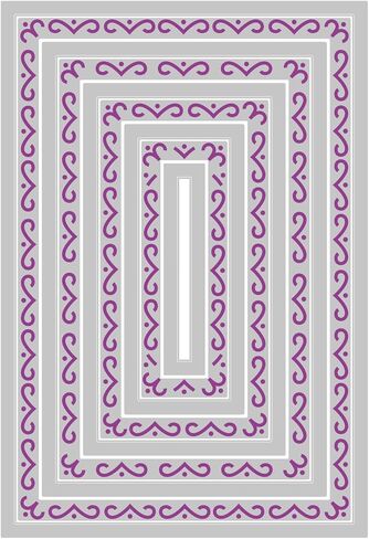 Sizzix Framelits Die Set - Deco Rectangles by Stacey Park in Saudi Arabia