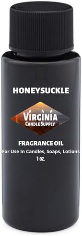 Honeysuckle Fragrance Oil (1 oz Bottle) for Candle Making, Soap Making, Tart Making, Room Sprays, Lotions, Car Fresheners, Slime, Bath Bombs, Warmers… in Saudi Arabia