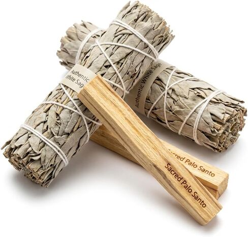 (Pack of 3)-New Age Smudges & Herbs -Premium California White Sage Incense 4 Inches Long. Home Cleansing Incense,Fragrance,Meditation,Smudging Rituals.California Smudge Sticks Rituals -4 Inch in Kuwait