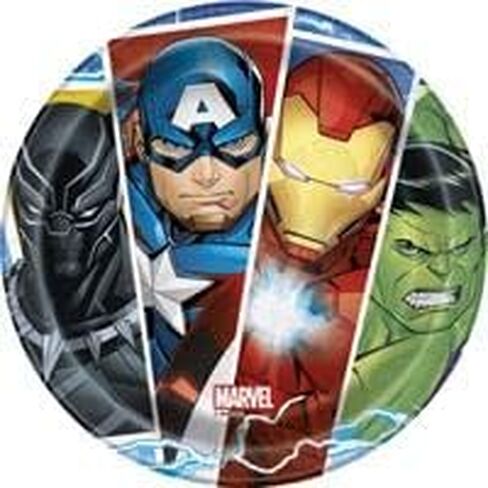Avengers Round 7" Dessert Plates 8ct in Saudi Arabia