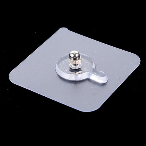 12pcs Self Adhesive Wall Hooks No Drill Hooks Picture Hanging Kit Traceless for Drywall Non-Drill Wall Hangers for Frames Bathroom Kitchen in Kuwait