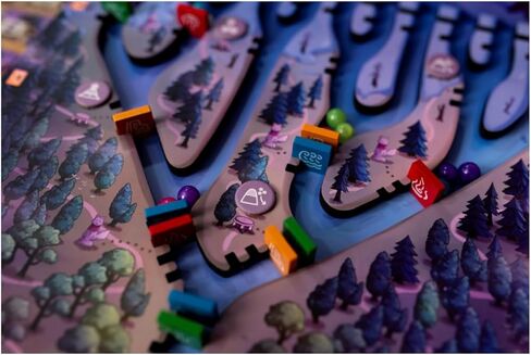 12 نهرًا بواسطة Good Games Publishin | إدارة الموارد التكتيكية، لعبة تعيين العمال والتحكم في المنطقة للعائلات واللاعبين | 1-4 لاعبين | الأعمار 10+ | 2 إلى 4 لاعبين in Saudi Arabia