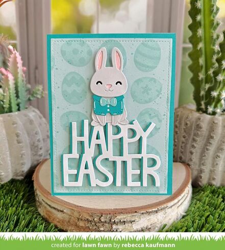 Lawn Fawn Build a Bunny 15 Piece Die Set, Bunny Accessories 16 Piece Die Set + 217 Scrapbook Adhesives Foam Squares in Saudi Arabia