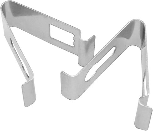 60PCS Photo Frame Back Plate Shrapnel V - Shaped Snap Stainless Steel Photo Frame Spring Clip Metal Spring for Photo Frame for Photo Frames and Picture Frames in Kuwait