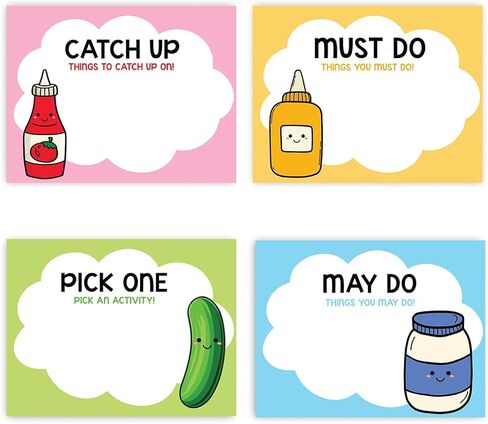 Andaz Press Fast Finishers Classroom Poster, Must Do, Catch Up, May Do, Pick One Visual Aid, Behavior Management Tool for Elementary Students, Bulletin Board Sign, Thick Cardstock, 8.5x11 in Saudi Arabia
