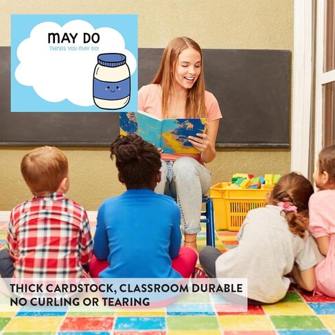 Andaz Press Fast Finishers Classroom Poster, Must Do, Catch Up, May Do, Pick One Visual Aid, Behavior Management Tool for Elementary Students, Bulletin Board Sign, Thick Cardstock, 8.5x11 in Saudi Arabia