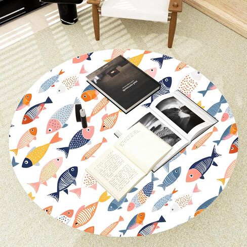 Fish Peel and Stick Wallpaper Vintage Boho Leaf Contact Paper White Floral Wall Mural Home Vinyl Waterproof Self Adhesive Removable Renter Friendly Wall Paper 17.5" x 118" in Saudi Arabia