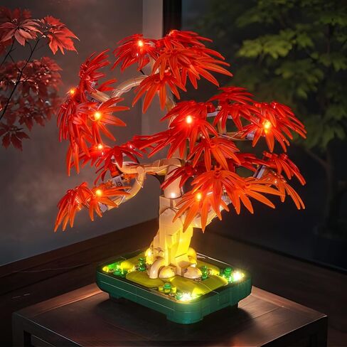 Light Control Lighting Compatible with Lego 10348 Japanese Red Maple Bonsai Tree - No Model Only Lights, LED Lighting Accessories Compatible with Lego 10348 (Customized Version) in Saudi Arabia