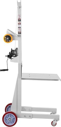 رفع المواد الهيدروليكية Vevor ، مكدس Winch القابل للطي 450 رطل 39.4 '' أقصى ارتفاع مع عجلات مطاطية سميكة 9 '، عجلات أمامية دوارة ، لوحة منصة الصلب القابلة للإزالة ، الشوك القابلة للتعديل in Saudi Arabia