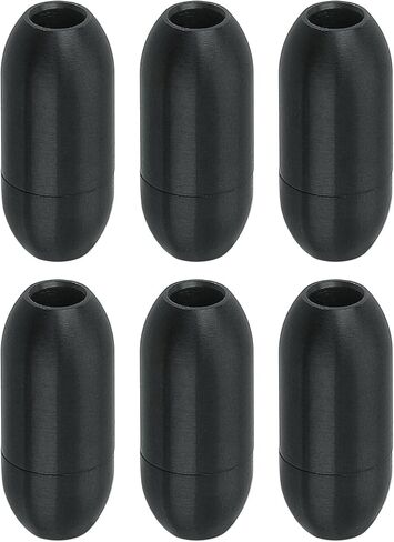 uxcell Leather Cord End Clasp, Cord End Caps Closures Leather Cord Buckle for Making DIY Supplies Crafts in Saudi Arabia