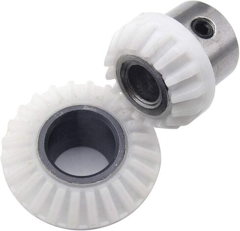 CKPSMS Brand - 1 Set #446021+319695 Belt Shaft+ARM Shaft Bevel Gear Compatible with/Replacement for Singer Brand 964,966,968,972,974 in Saudi Arabia