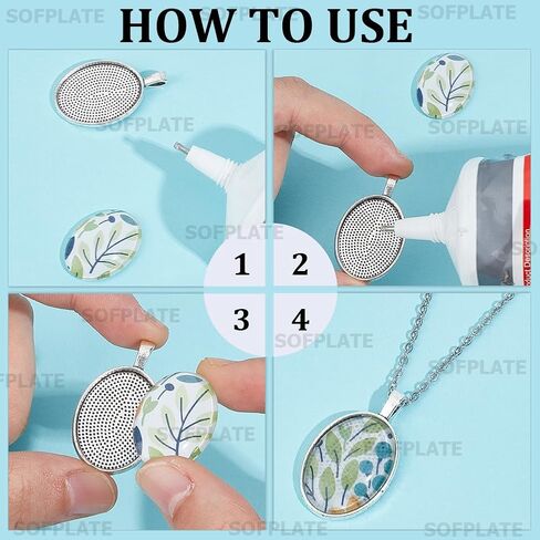 1 Box 60Pcs Cabochon Bezel Tray Silver Bezel Setting 30Pcs Oval Photo Charm 18x25mm with 30Pcs Glass Cabochons Oval Dome Alloy Vintage Blank Trays Pendants for Jewelry Making Charms Necklace in Saudi Arabia