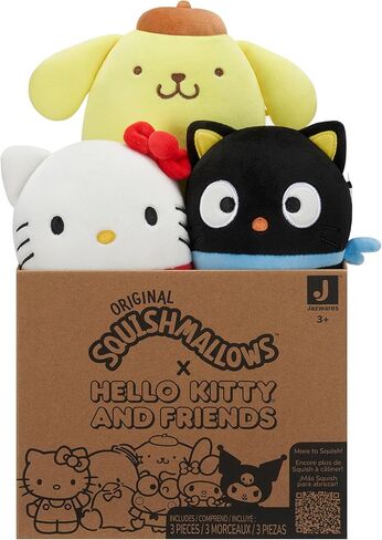 Squishmallows Original Sanrio 5in Mystery 3-Pack – Official Jazwares Plush (Little) in Saudi Arabia