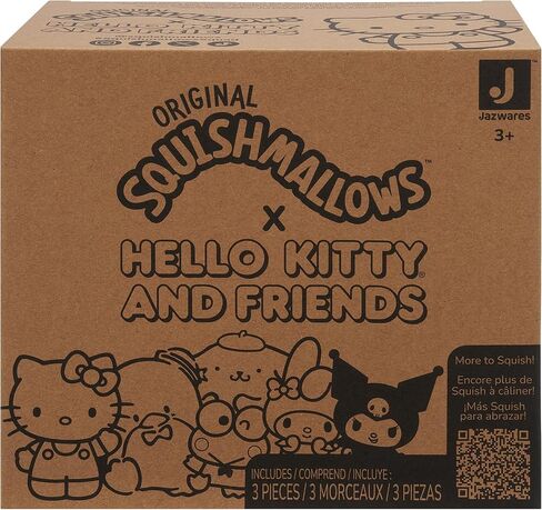 Squishmallows Original Sanrio 5in Mystery 3-Pack – Official Jazwares Plush (Little) in Saudi Arabia