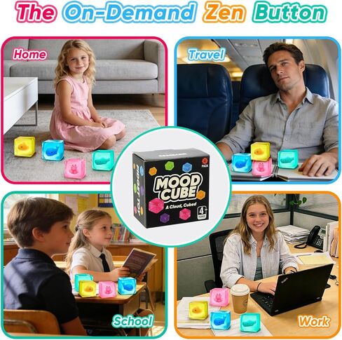 ألعاب فيدجيت، 4 قطع من مكعبات الضغط الإسفنجية لتخفيف التوتر والقلق، آيسيراتوبس، ستيجوسورس وديناصور طويل العنق يتوهج في الظلام لعبة حسية للبالغين والأطفال، هدايا عيد ميلاد. in Kuwait