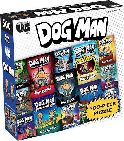 Dog Man 300-Piece Compilation Cover Puzzle in Saudi Arabia