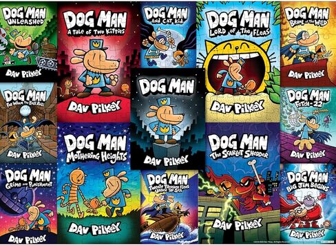 Dog Man 300-Piece Compilation Cover Puzzle in Saudi Arabia