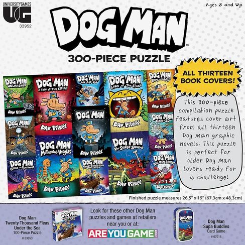 Dog Man 300-Piece Compilation Cover Puzzle in Saudi Arabia