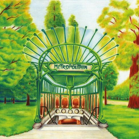 Conté à Paris Pastel Pencils, Set of 6, Landscape in Saudi Arabia