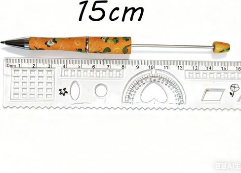 Diy Pens Beadable Pens Clover Seed Pen Craft Beading Pen,12-Pack Leaf Clover Pens Creative leaves Ballpoint Pen, Bulk Stationery for Arts & Crafts, Party Favors, Supplies in Kuwait
