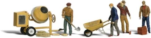 Masonry Workers w/Accessories (4) O Scale in Saudi Arabia