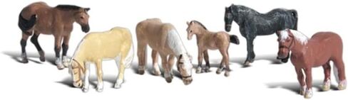 Woodland Scenics Farm Horses HO Scale in Saudi Arabia