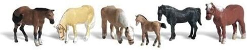 Woodland Scenics Farm Horses HO Scale in Saudi Arabia