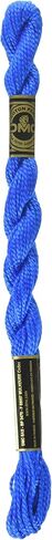 DMC 115 3-995 Pearl Cotton Thread, Dark Electric Blue, Size 3 in Saudi Arabia