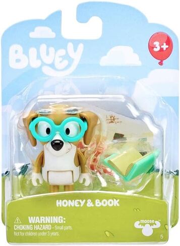 Bluey Story Starters - اختر من بين 8 شخصيات - Bluey أو Bingo أو Honey أو Snickers أو Indy أو Muffin - للأعمار من 3 سنوات فما فوق (العسل والكتاب) in Saudi Arabia