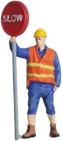 Workers Xarrying Shovels 1pc, 1:64 Scale, Eye Effects,Miniature People, Miniature Models, Suitable for DIY Landscapes, Matching and Macro Photography (Worker Carrying Shovel) in Saudi Arabia