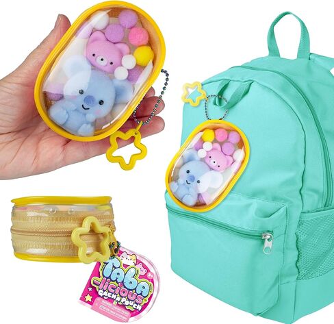 ORB Tabalicious Gacha Pouch TABA Squishy Keychain Charms - Koala and Cat Gachapon TABA Squishies with Pouch - Soft, Sticky Collectible TABA Fidget Stress Ball Toys for Kids, Backpacks, Keys and More in Saudi Arabia