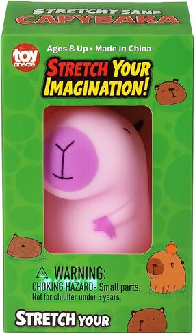 3 inch Kawaii Stretchy Sand Capybara Toy in Assorted Colors, 12 Piece Display in Saudi Arabia