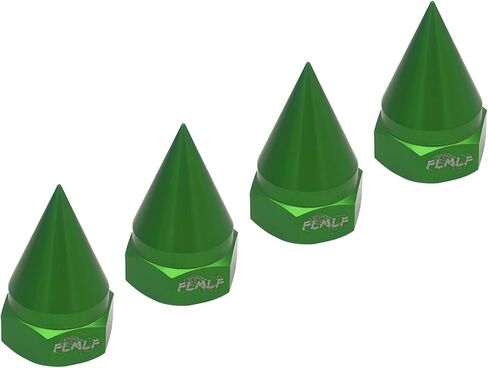 FLMLF CNC Metal Front Rear 24mm Hex Hub Wheel Nut Cap Set Green for 1/5 HPI ROFUN BAHA ROVAN KM Baja 5B 5T 5SC Rc Car Parts in Saudi Arabia