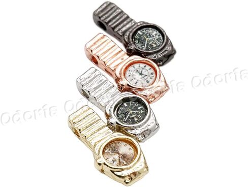 Odoria 1/12 Miniature Watches 4Pcs Dollhouse Decoration Accessories in Saudi Arabia