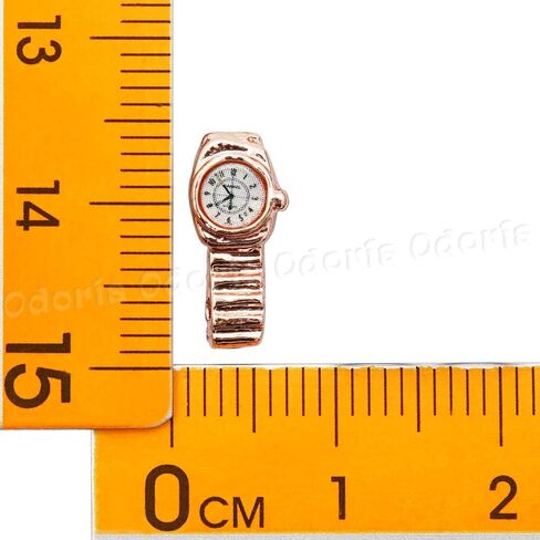 Odoria 1/12 Miniature Watches 4Pcs Dollhouse Decoration Accessories in Saudi Arabia
