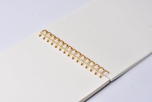 كتاب رسم للفنانين مقاس A4، 60 ورقة، 120 جرامًا، ورق سميك لا ينزف، غلاف مقوى حلزوني | لوحة رسم بالفحم مع ورق فارغ وباستيل زيتي وكراسة رسم فنية للوسائط المتعددة in Kuwait