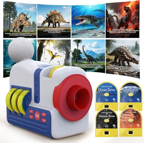 Story Projector for Kids - Educational Storybook Projector,Kids Story Projector with 32 Stories,White Noise & Night Light,Bedtime Story Player,Story Telling Toy for Toddlers Boys Girls Gifts Ages 3+ in Saudi Arabia