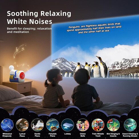 Story Projector for Kids - Educational Storybook Projector,Kids Story Projector with 32 Stories,White Noise & Night Light,Bedtime Story Player,Story Telling Toy for Toddlers Boys Girls Gifts Ages 3+ in Saudi Arabia