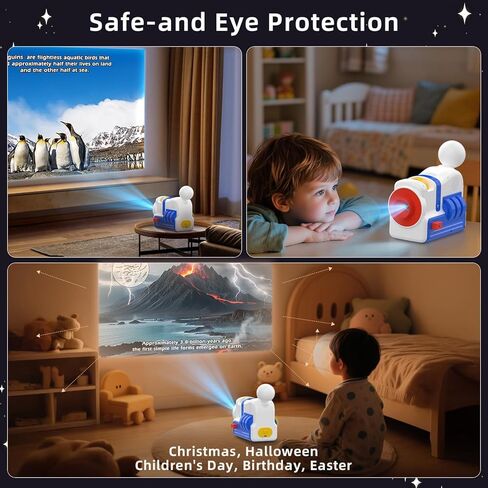 Story Projector for Kids - Educational Storybook Projector,Kids Story Projector with 32 Stories,White Noise & Night Light,Bedtime Story Player,Story Telling Toy for Toddlers Boys Girls Gifts Ages 3+ in Saudi Arabia