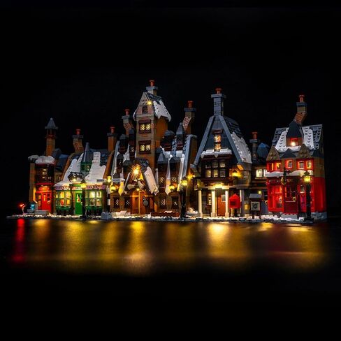BrickBling LED Light Compatible with Lego Hogsmeade Village – Collectors' Edition, Creative Lighting Compatible with Lego 76457 - Excluding Bricks (RC Version Light) in Saudi Arabia
