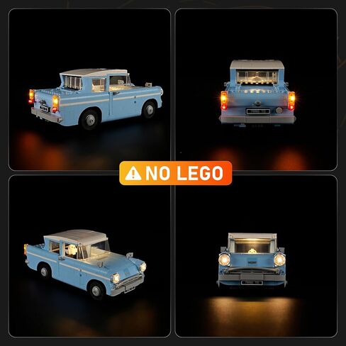 LIGHTAILING Led Light for Lego-76470 Enchanted Flying Ford Anglia - Easy Install, Hidden Wiring, Home Decor & Gift-Ready (Model Not Included) in Saudi Arabia