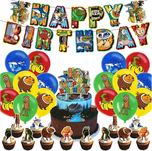 24pcs Italian Brainrot Treat Boxes, 7.3"x3.3"x3.9" Gift Boxes, Happy Birthday Tralalero Tralala Party Supplies, Brainrot Birthday Decorations for Kids in Saudi Arabia