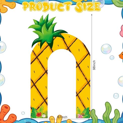 Preboun الكرتون الإسفنج موضوع حفلة عيد ميلاد الديكور 61 × 98 '' الكرتون الإسفنج موضوع خلفية الشرفة علامة الأناناس المحيط تحت الديكور البحر للإسفنج استحمام الطفل عيد ميلاد خلفية الصورة in Saudi Arabia